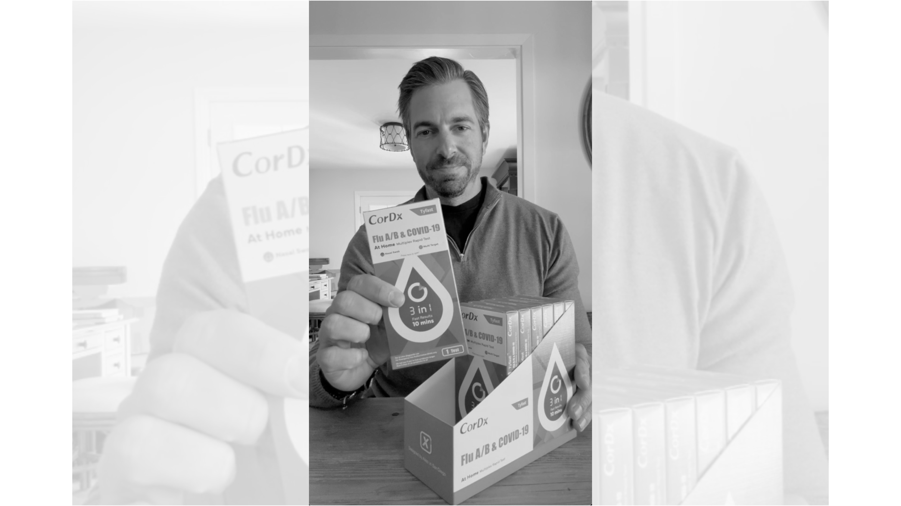 Load video: CorDx&#39;s Covid &amp; Flu Home Test